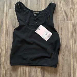 Misguided sheer racer back top